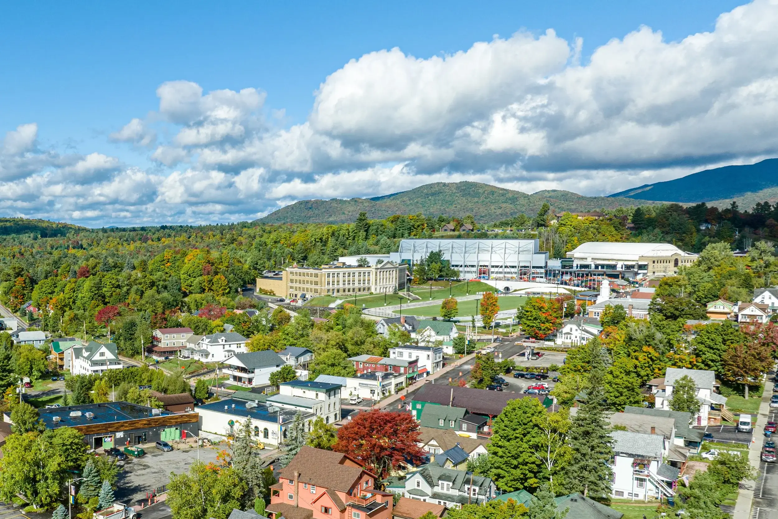 Lake Placid Aerial