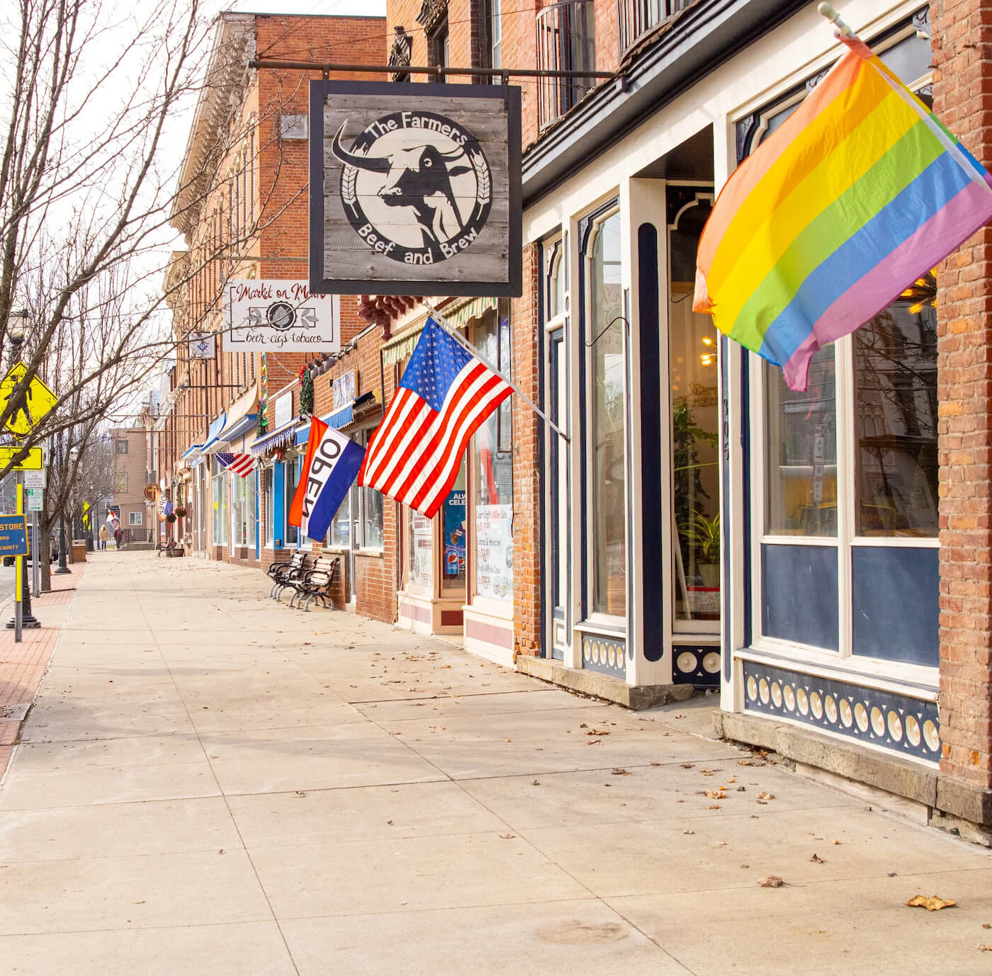 Schoharie county downtown