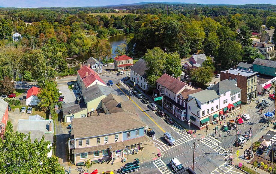 montgomery county ny aerial shot